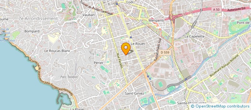 localisation de l'entreprise SOLUTIONS à MARSEILLE