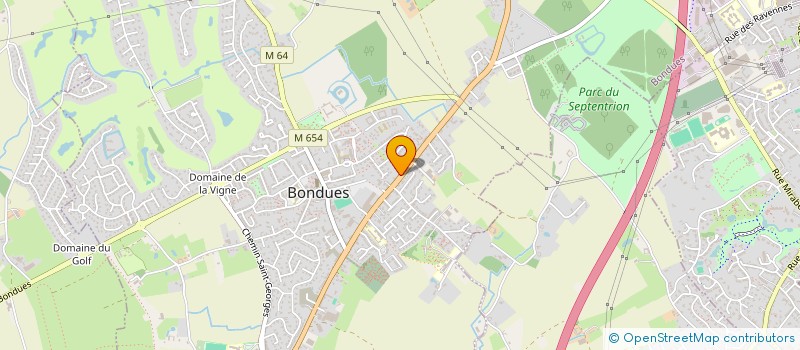 localisation de l'entreprise SOLUTIONS  BONDUES