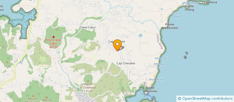 localisation de l'entreprise SOLUTIONS  SAINTE-ANNE