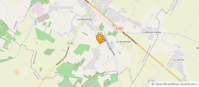 localisation de l'entreprise SOLUTIONS - ARBO à NOHIC