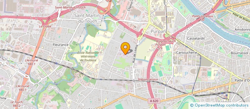 localisation de l'entreprise SOLUTIONS AUDIT  TOULOUSE