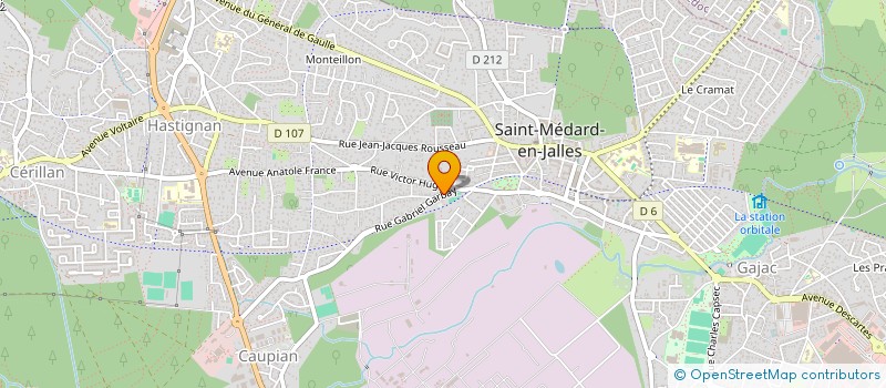 localisation de l'entreprise SOLUTIONS AVENIR à SAINT-MEDARD-EN-JALLES