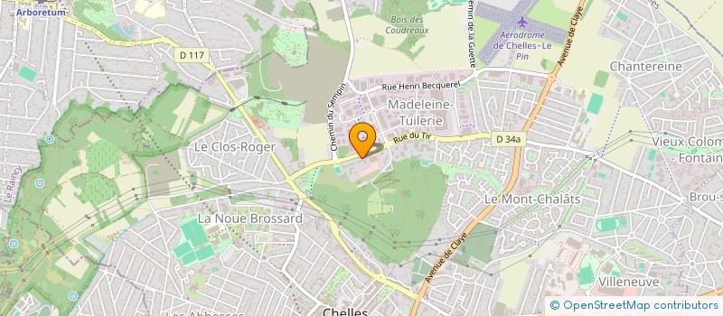 localisation de l'entreprise SOLUTIONS AVENIR à CHELLES