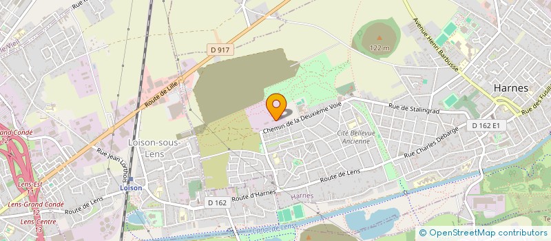 localisation de l'entreprise SOLUTIONS BENNES  HARNES