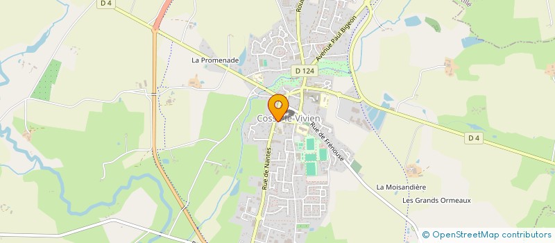 localisation de l'entreprise SOLUTIONS BOIS MAYENNE  SAINT-BERTHEVIN