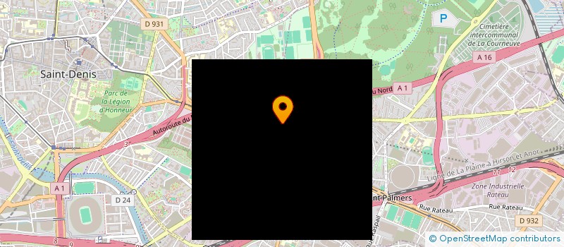 localisation de l'entreprise SOLUTIONS CARS SERVICES à LA COURNEUVE