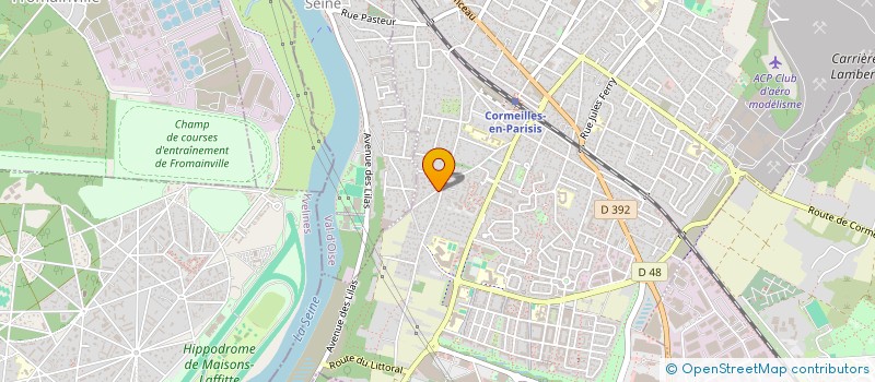 localisation de l'entreprise SOLUTIONS CONFORT à CORMEILLES-EN-PARISIS
