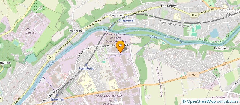 localisation de l'entreprise SOLUTIONS CONSEILS LOGISTIQUE SCL à SAINT-OUEN-L'AUMONE