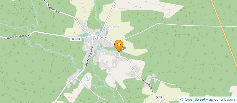 localisation de l'entreprise SOLUTIONS CONSULTANTS  GELOUX