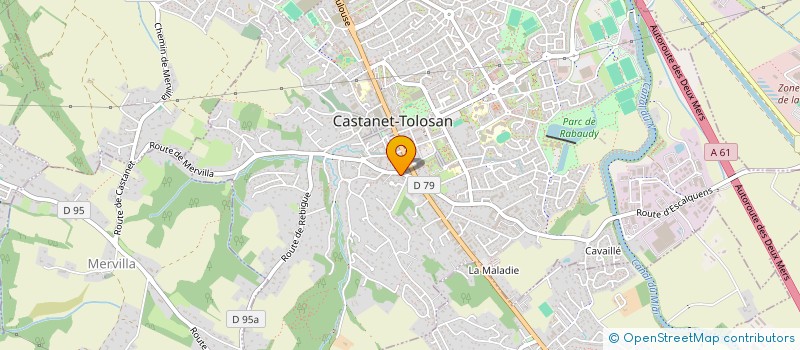 localisation de l'entreprise SOLUTIONS CREDITS FINANCES à CASTANET-TOLOSAN
