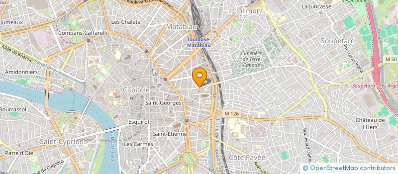 localisation de l'entreprise SOLUTIONS D'IMMEUBLES  TOULOUSE