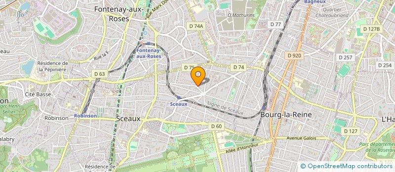 localisation de l'entreprise SOLUTIONS D'INGENIERIE MECANIQUE ET PHARMACEUTIQUES à SCEAUX