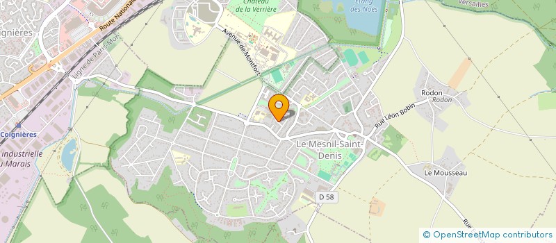 localisation de l'entreprise SOLUTIONS DE L HABITAT FRANCAIS  MILLY-LA-FORET