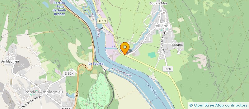 localisation de l'entreprise SOLUTIONS DE PRO POUR VOTRE MOBILITE  VILLEBOIS