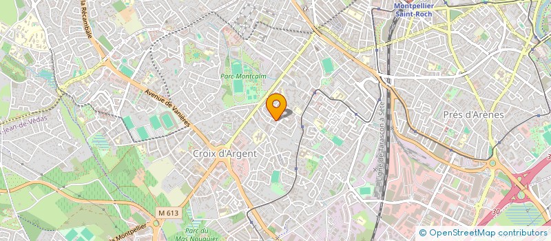 localisation de l'entreprise SOLUTIONS DE TRANSPORTS ET DE LA LOGISTIQUE à MONTPELLIER