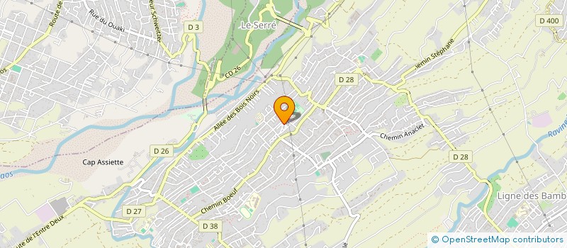 localisation de l'entreprise SOLUTIONS DIGITALES REUNION  SAINT-PIERRE