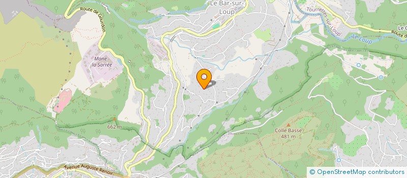 localisation de l'entreprise SOLUTIONS DURABLES à LE BAR-SUR-LOUP