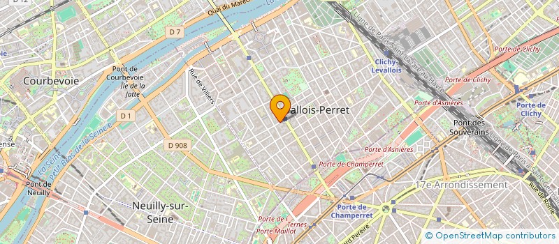 localisation de l'entreprise SOLUTIONS ECO GROUP à LEVALLOIS-PERRET
