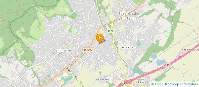 localisation de l'entreprise SOLUTIONS ECONOMIES ENERGIE à SAINT-ISMIER