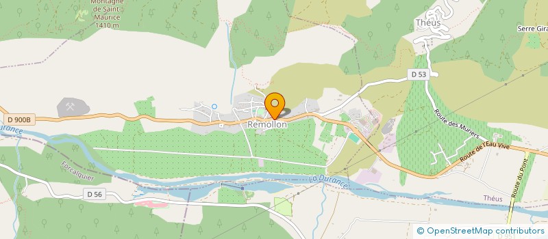 localisation de l'entreprise SOLUTIONS-ELECTRIQUES ALPINE  ESPINASSES