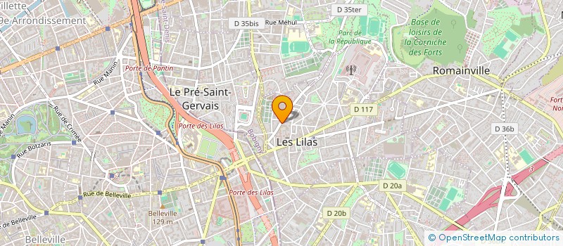 localisation de l'entreprise SOLUTIONS ENERGIE CONSEIL & ASSISTANCE à LES LILAS