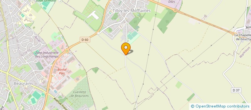 localisation de l'entreprise SOLUTIONS ET FORMATIONS RH  TILLOY-LES-MOFFLAINES