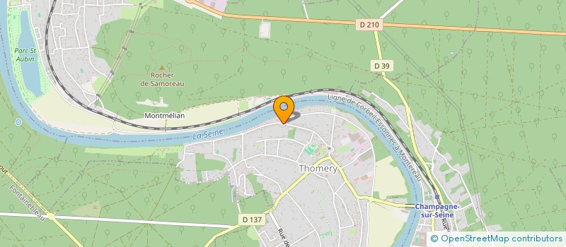 localisation de l'entreprise SOLUTIONS ET REALISATIONS  THOMERY