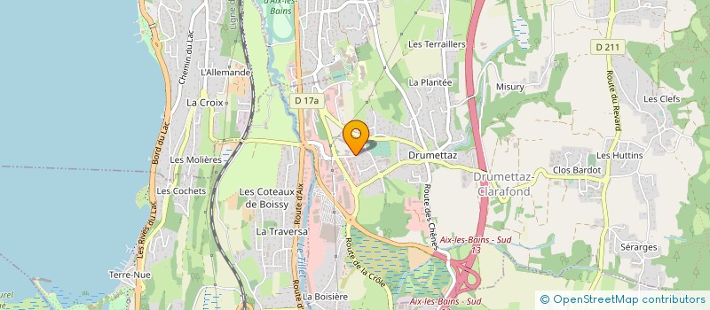 localisation de l'entreprise SOLUTIONS ETUDES ET REALISATIONS ENERGETIQUES à DRUMETTAZ-CLARAFOND