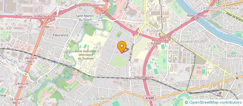 localisation de l'entreprise SOLUTIONS EXPERTISE à TOULOUSE