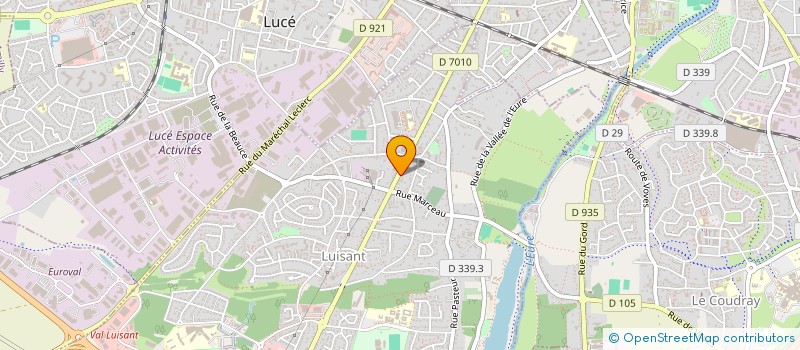 localisation de l'entreprise SOLUTIONS FAMILLE à LUISANT