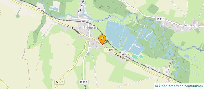 localisation de l'entreprise SOLUTIONS FERMETURES  BEAUMERIE-SAINT-MARTIN