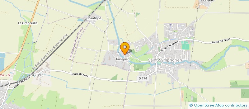 localisation de l'entreprise SOLUTIONS FINANCE ET PATRIMOINE  SAINT-SYMPHORIEN