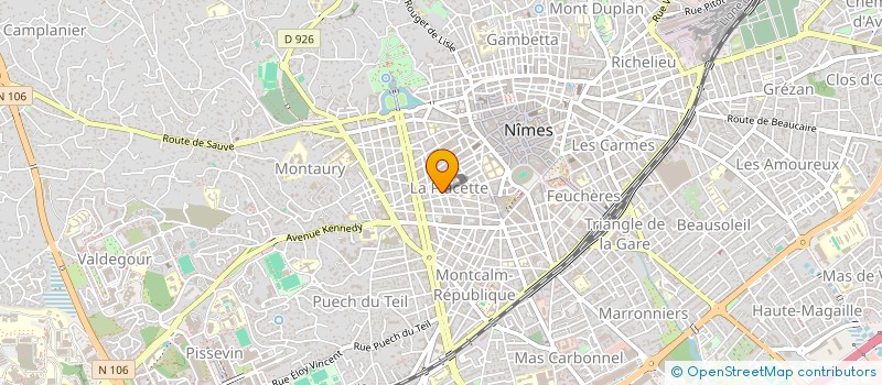 localisation de l'entreprise SOLUTIONS GARDOISE à NIMES