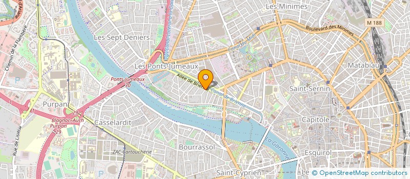 localisation de l'entreprise SOLUTIONS GENIE CLIMATIQUE à TOULOUSE