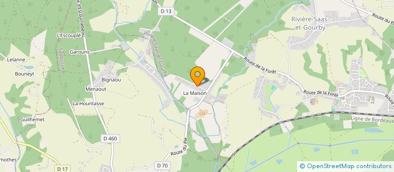 localisation de l'entreprise SOLUTIONS GESTION PILOTAGE ET STRATEGIE  SAINT-GEOURS-DE-MAREMNE