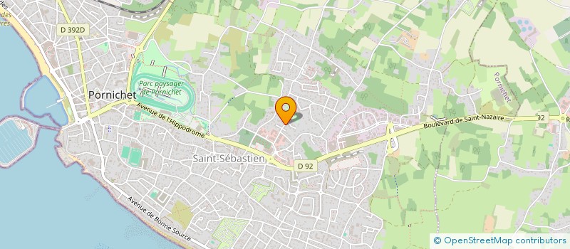 localisation de l'entreprise SOLUTIONS GOLD PARTNER  PORNICHET