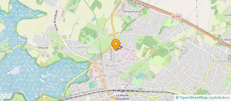 localisation de l'entreprise SOLUTIONS GORNIAK à LA BAULE-ESCOUBLAC