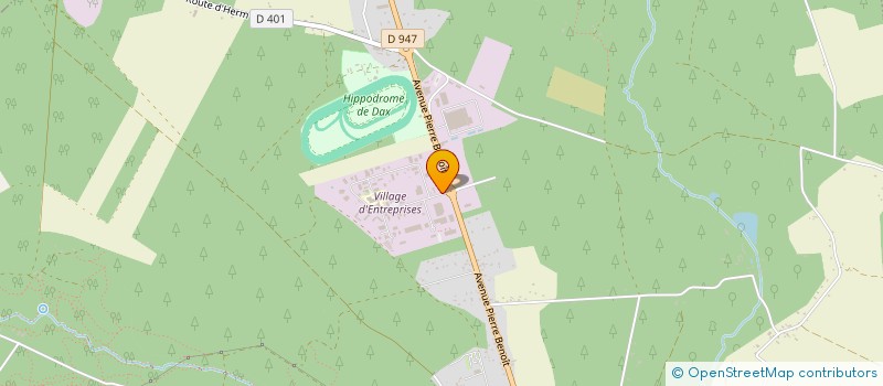 localisation de l'entreprise SOLUTIONS HABITAT AQUITAINE  SAINT-PAUL-LES-DAX