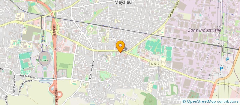 localisation de l'entreprise SOLUTIONS HABITAT LYONNAIS à MEYZIEU