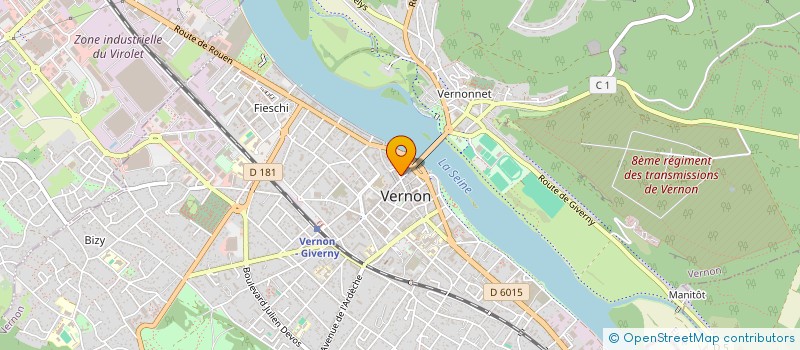 localisation de l'entreprise SOLUTIONS HANDISENIOR à VERNON