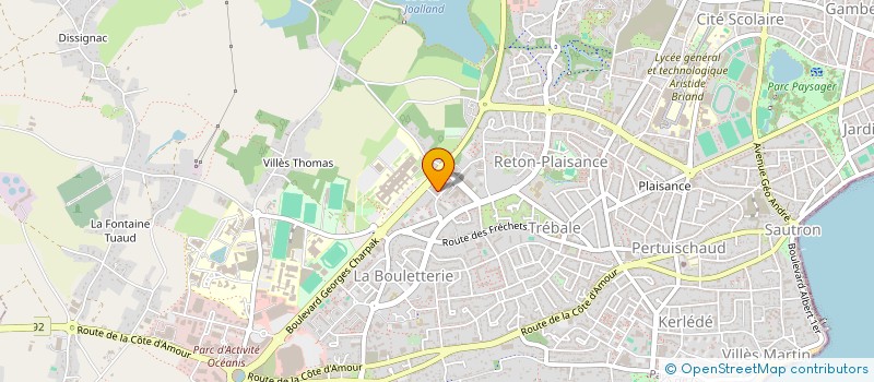 localisation de l'entreprise SOLUTIONS HUISSIER  SAINT-NAZAIRE