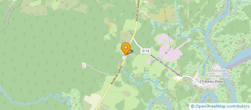 localisation de l'entreprise SOLUTIONS IDEES BATISSEUSE  MONTSINERY-TONNEGRANDE