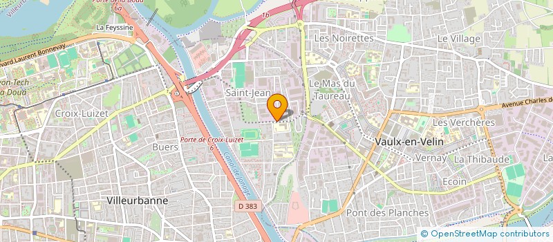 localisation de l'entreprise SOLUTIONS INFORMATIQUES BTP à VILLEURBANNE