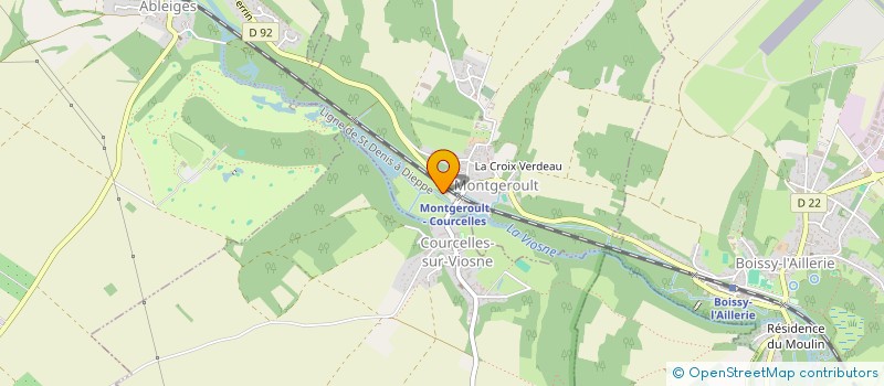 localisation de l'entreprise SOLUTIONS INGENIERIE ENERGETIQUE  MONTGEROULT