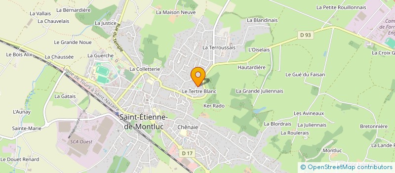 localisation de l'entreprise SOLUTIONS ISOLATION  SAINT-ETIENNE-DE-MONTLUC