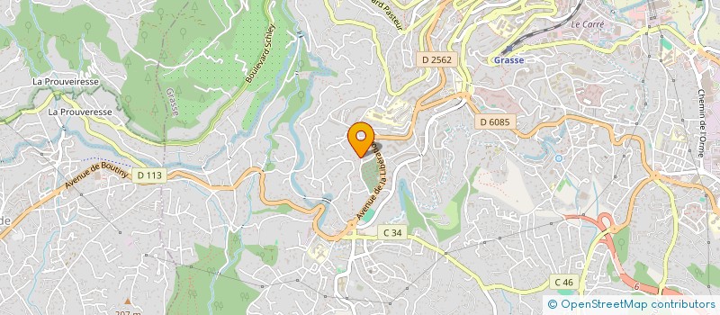 localisation de l'entreprise SOLUTIONS MARINES  GRASSE