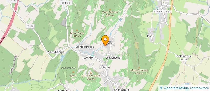 localisation de l'entreprise SOLUTIONS MECANIQUES PROCESS SMP à L'ETOILE