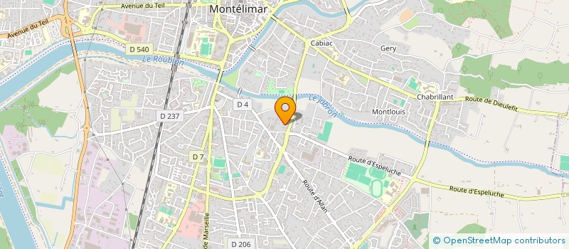 localisation de l'entreprise SOLUTIONS MM à MONTELIMAR