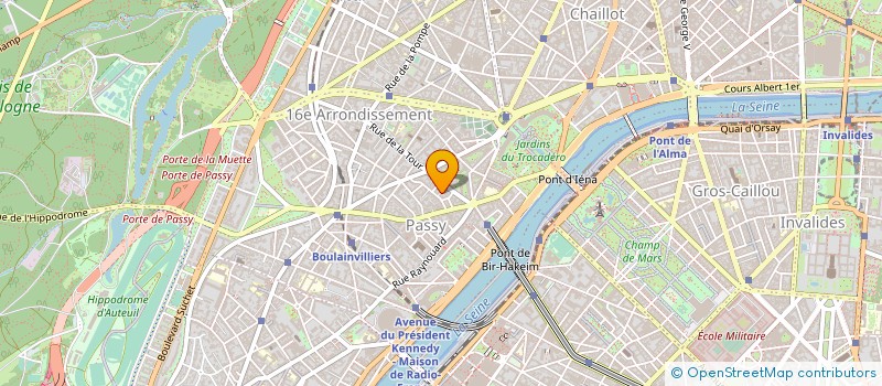 localisation de l'entreprise SOLUTIONS & MONTAGES STRUCTURES  PARIS