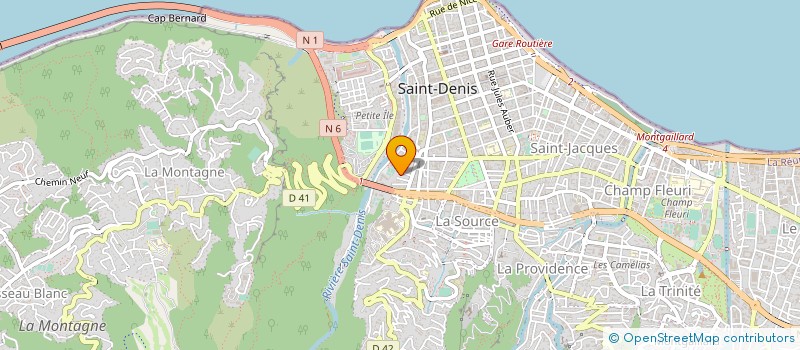 localisation de l'entreprise SOLUTIONS MULTI SERVICES ELECTRICITE à SAINT-DENIS